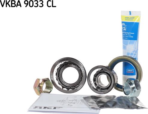 SKF VKBA 9033 CL - Комплект подшипника ступицы колеса unicars.by