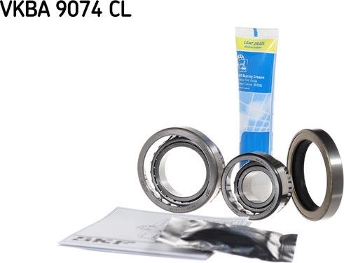 SKF VKBA 9074 CL - Комплект подшипника ступицы колеса unicars.by