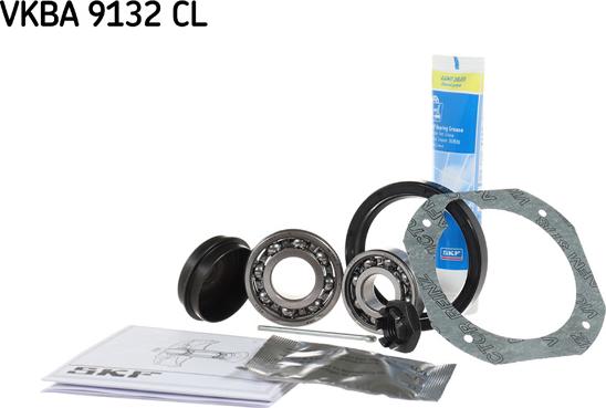 SKF VKBA 9132 CL - Комплект подшипника ступицы колеса unicars.by