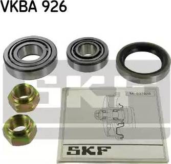 SKF VKBA 926 - Комплект подшипника ступицы колеса unicars.by