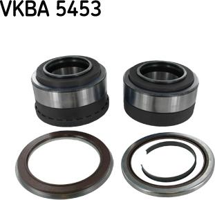 SKF VKBA 5453 - Комплект подшипника ступицы колеса unicars.by