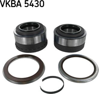 SKF VKBA 5430 - Комплект подшипника ступицы колеса unicars.by