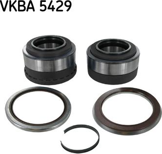 SKF VKBA 5429 - Комплект подшипника ступицы колеса unicars.by