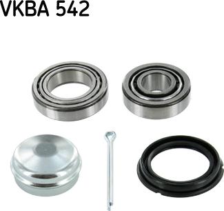 SKF VKBA 542 - Комплект подшипника ступицы колеса unicars.by