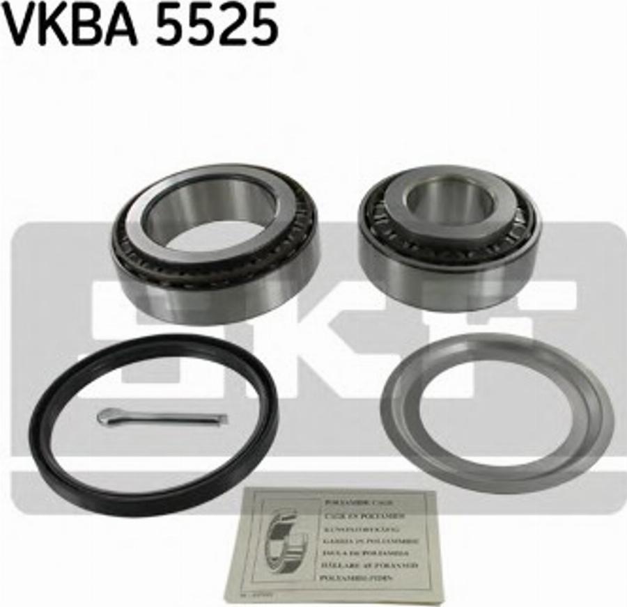 SKF VKBA 5525 - Подшипник ступицы колеса unicars.by