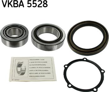 SKF VKBA 5528 - Комплект подшипника ступицы колеса unicars.by