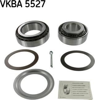 SKF VKBA 5527 - Комплект подшипника ступицы колеса unicars.by