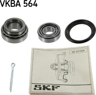 SKF VKBA 564 - Комплект подшипника ступицы колеса unicars.by