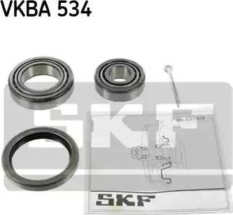 SKF VKBA 534 - Комплект подшипника ступицы колеса unicars.by