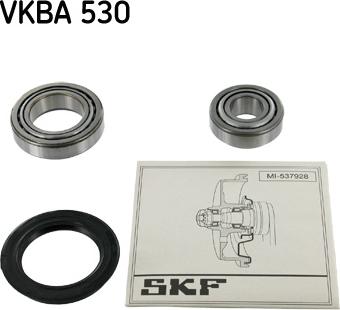 SKF VKBA 530 - Комплект подшипника ступицы колеса unicars.by