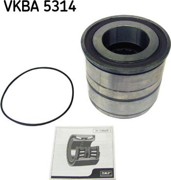 SKF VKBA 5314 - Комплект подшипника ступицы колеса unicars.by