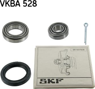 SKF VKBA 528 - Комплект подшипника ступицы колеса unicars.by