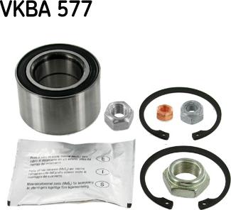 SKF VKBA 577 - Комплект подшипника ступицы колеса unicars.by