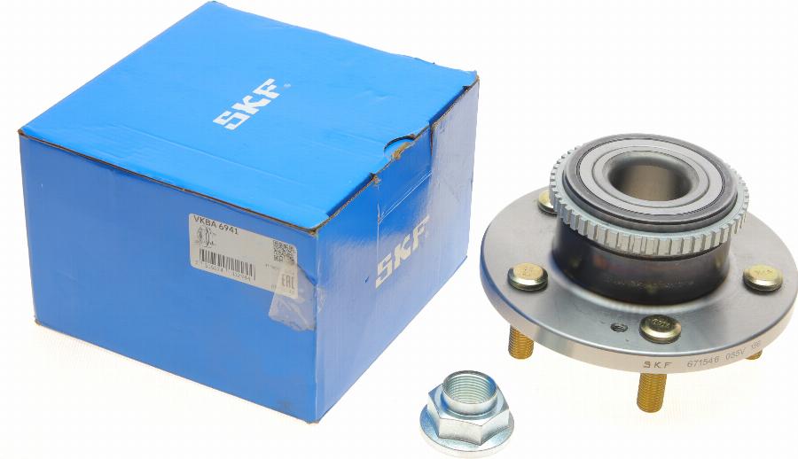 SKF VKBA 6941 - Ступица колеса, поворотный кулак unicars.by