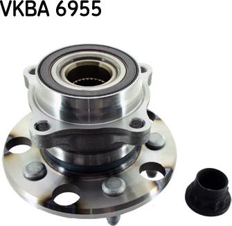 SKF VKBA 6955 - Комплект подшипника ступицы колеса unicars.by