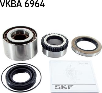 SKF VKBA 6964 - Комплект подшипника ступицы колеса unicars.by