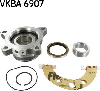 SKF VKBA 6907 - Комплект подшипника ступицы колеса unicars.by