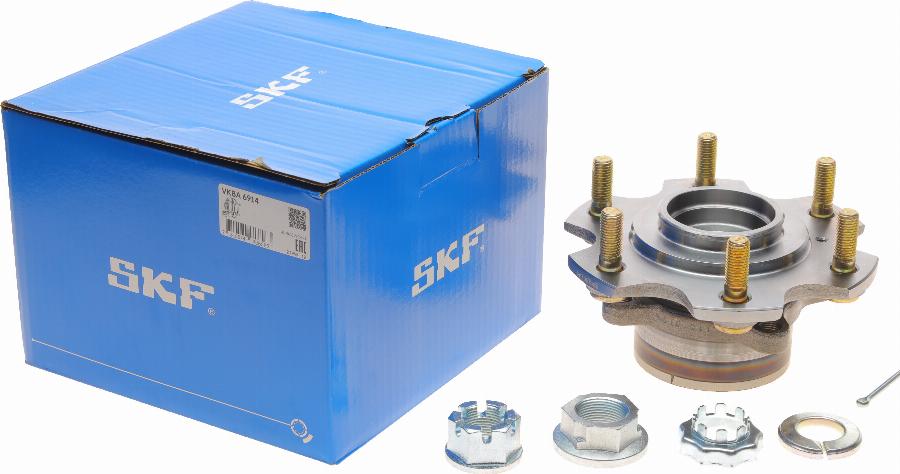 SKF VKBA 6914 - Комплект подшипника ступицы колеса unicars.by