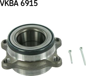 SKF VKBA 6915 - Комплект подшипника ступицы колеса unicars.by