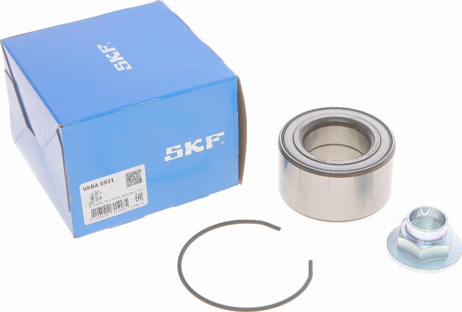 SKF VKBA 6931 - Комплект подшипника ступицы колеса unicars.by