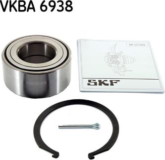 SKF VKBA 6938 - Комплект подшипника ступицы колеса unicars.by