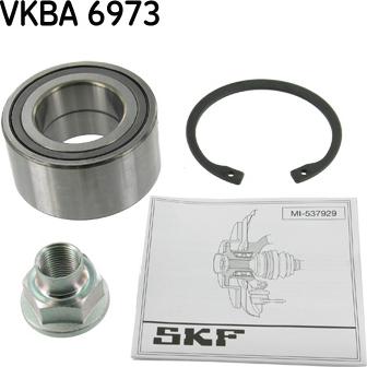 SKF VKBA 6973 - Комплект подшипника ступицы колеса unicars.by