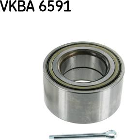 SKF VKBA 6591 - Комплект подшипника ступицы колеса unicars.by