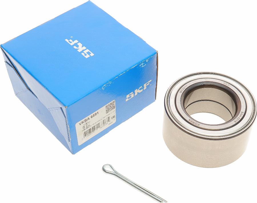 SKF VKBA 6591 - Комплект подшипника ступицы колеса unicars.by