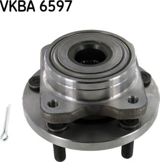 SKF VKBA 6597 - Комплект подшипника ступицы колеса unicars.by