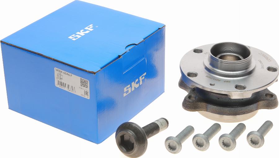 SKF VKBA 6546 F - Комплект подшипника ступицы колеса unicars.by