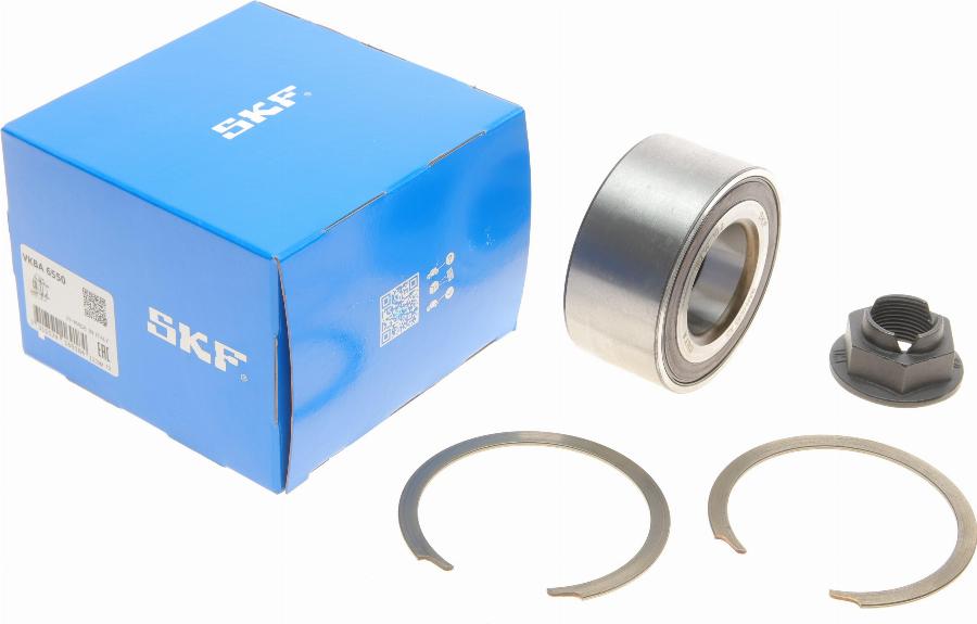 SKF VKBA 6550 - Комплект подшипника ступицы колеса unicars.by