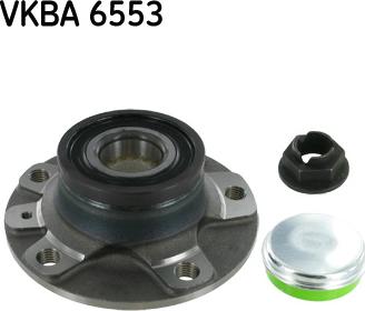 SKF VKBA 6553 - Комплект подшипника ступицы колеса unicars.by