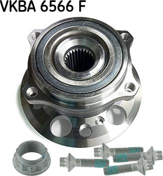 SKF VKBA 6566 F - Комплект подшипника ступицы колеса unicars.by