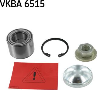 SKF VKBA 6515 - Комплект подшипника ступицы колеса unicars.by