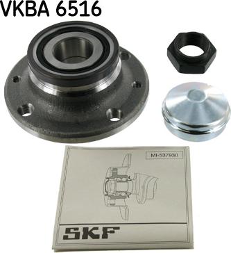 SKF VKBA 6516 - Комплект подшипника ступицы колеса unicars.by