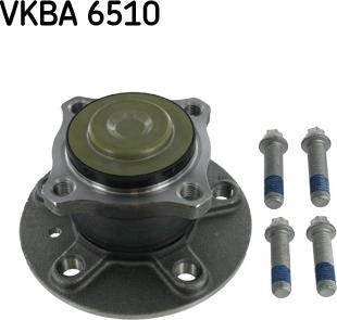 SKF VKBA 6510 - Комплект подшипника ступицы колеса unicars.by