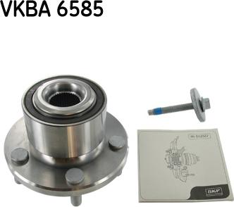 SKF VKBA 6585 - Комплект подшипника ступицы колеса unicars.by