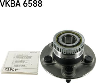 SKF VKBA 6588 - Комплект подшипника ступицы колеса unicars.by