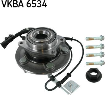 SKF VKBA 6534 - Комплект подшипника ступицы колеса unicars.by