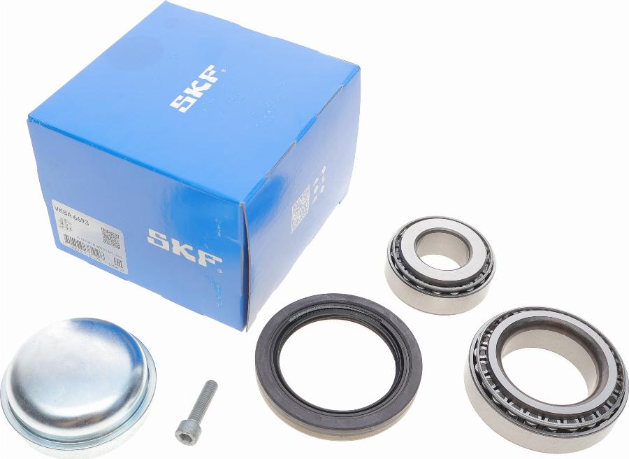 SKF VKBA 6693 - Комплект подшипника ступицы колеса unicars.by