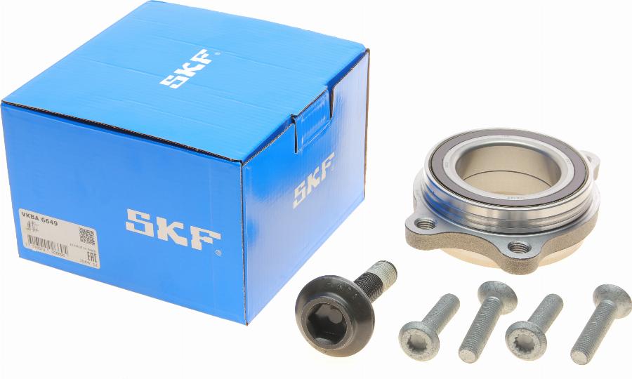 SKF VKBA 6649 - Комплект подшипника ступицы колеса unicars.by