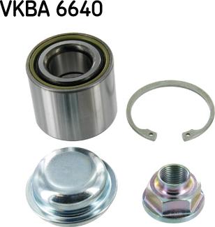 SKF VKBA 6640 - Комплект подшипника ступицы колеса unicars.by