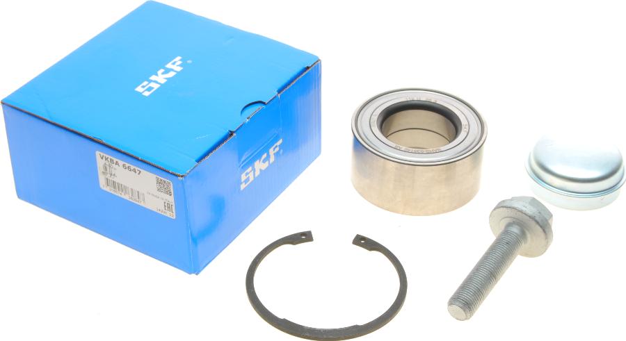 SKF VKBA 6647 - Комплект подшипника ступицы колеса unicars.by