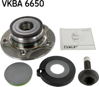 SKF VKBA 6650 - Комплект подшипника ступицы колеса unicars.by