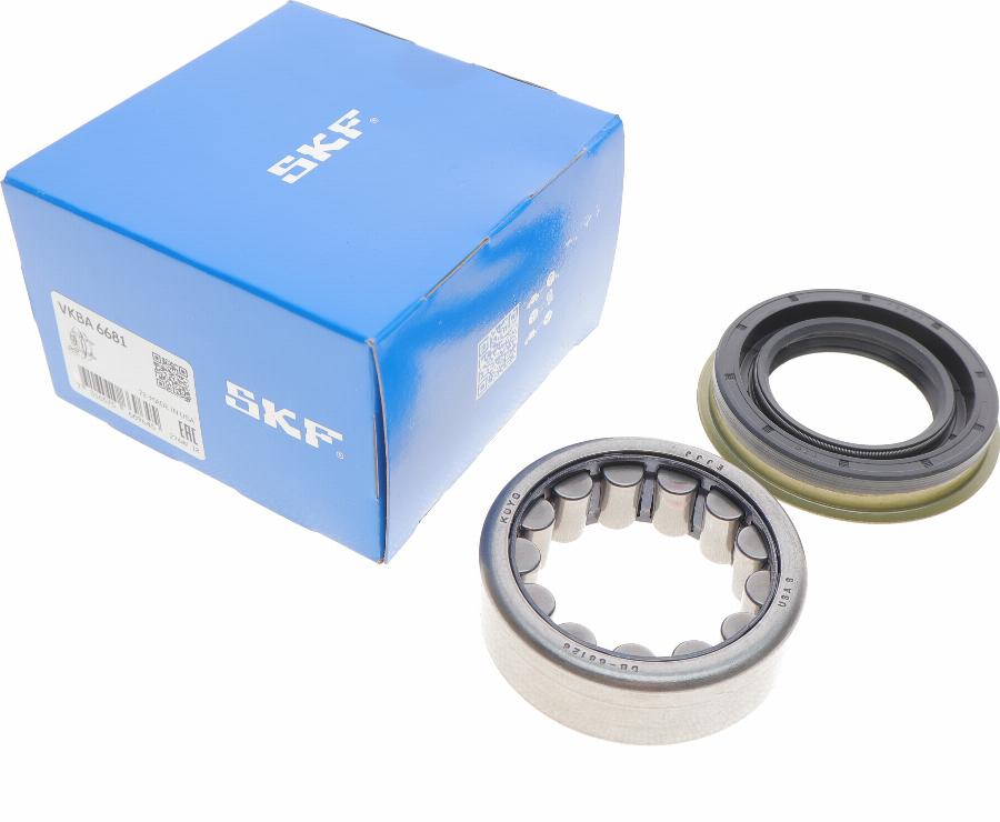 SKF VKBA 6681 - Комплект подшипника ступицы колеса unicars.by