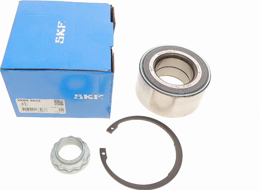 SKF VKBA 6632 - Комплект подшипника ступицы колеса unicars.by