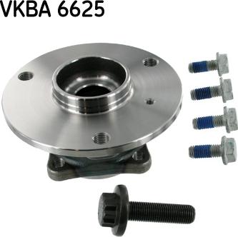 SKF VKBA 6625 - Комплект подшипника ступицы колеса unicars.by