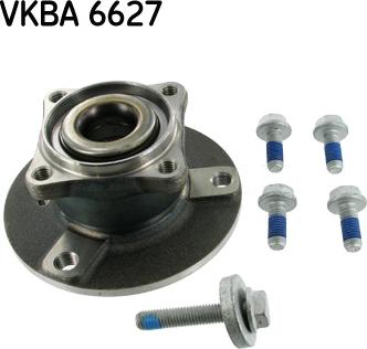 SKF VKBA 6627 - Комплект подшипника ступицы колеса unicars.by