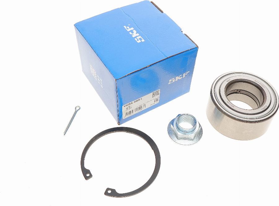 SKF VKBA 6891 - Комплект подшипника ступицы колеса unicars.by