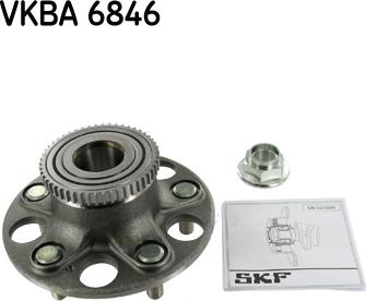 SKF VKBA 6846 - Комплект подшипника ступицы колеса unicars.by